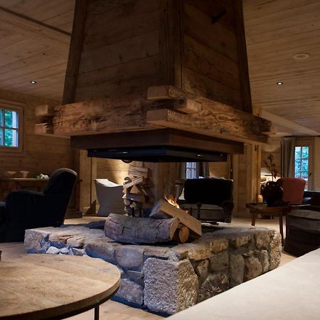 Le Cerf Amoureux Chalet Prive & Spa سالونش المظهر الخارجي الصورة