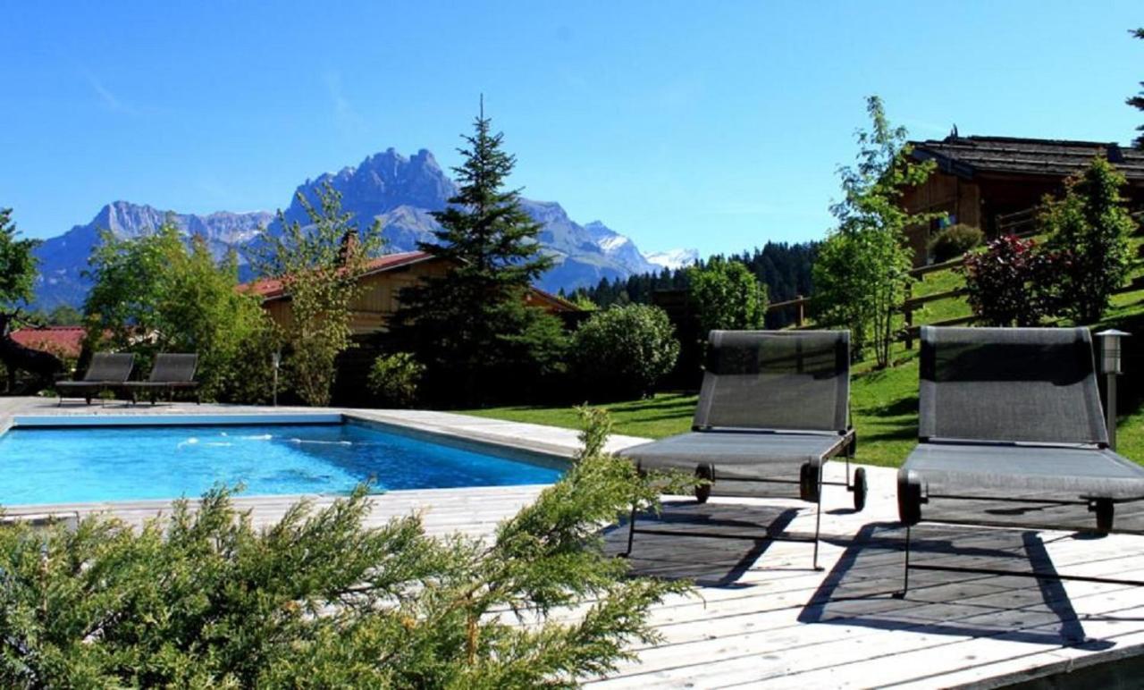 Le Cerf Amoureux Chalet Prive & Spa سالونش المظهر الخارجي الصورة